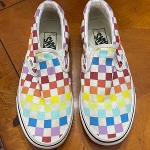 Multi colored Vans